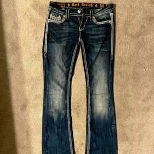 Rock and revival flare jeans size 26 Kai boot cut